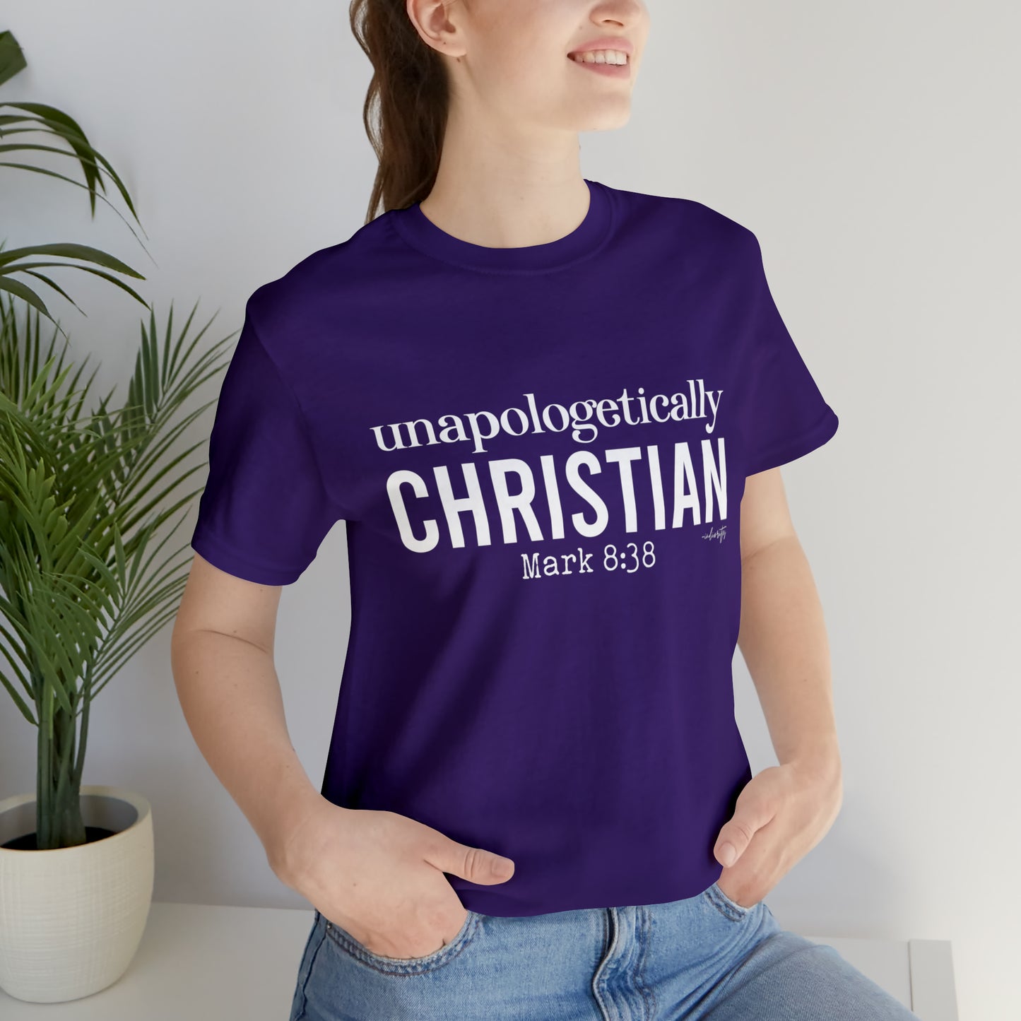Unapologetically Christian Tee