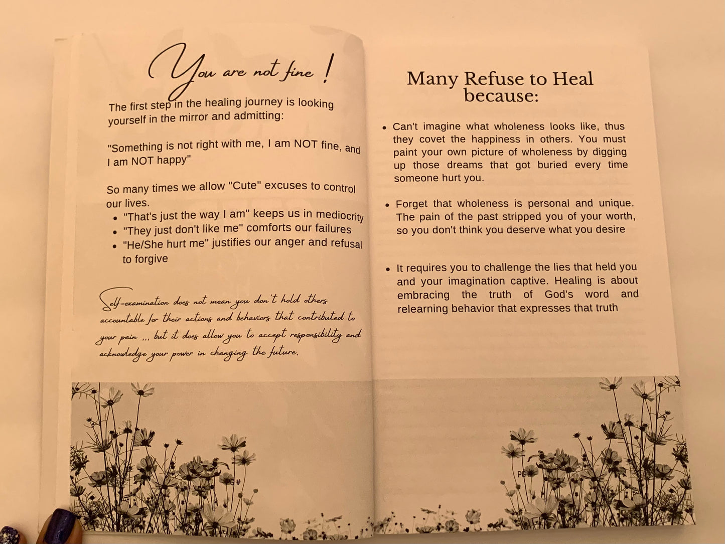 Embrace Your Healing - A Wholeness Starter Journal - IndiWrites