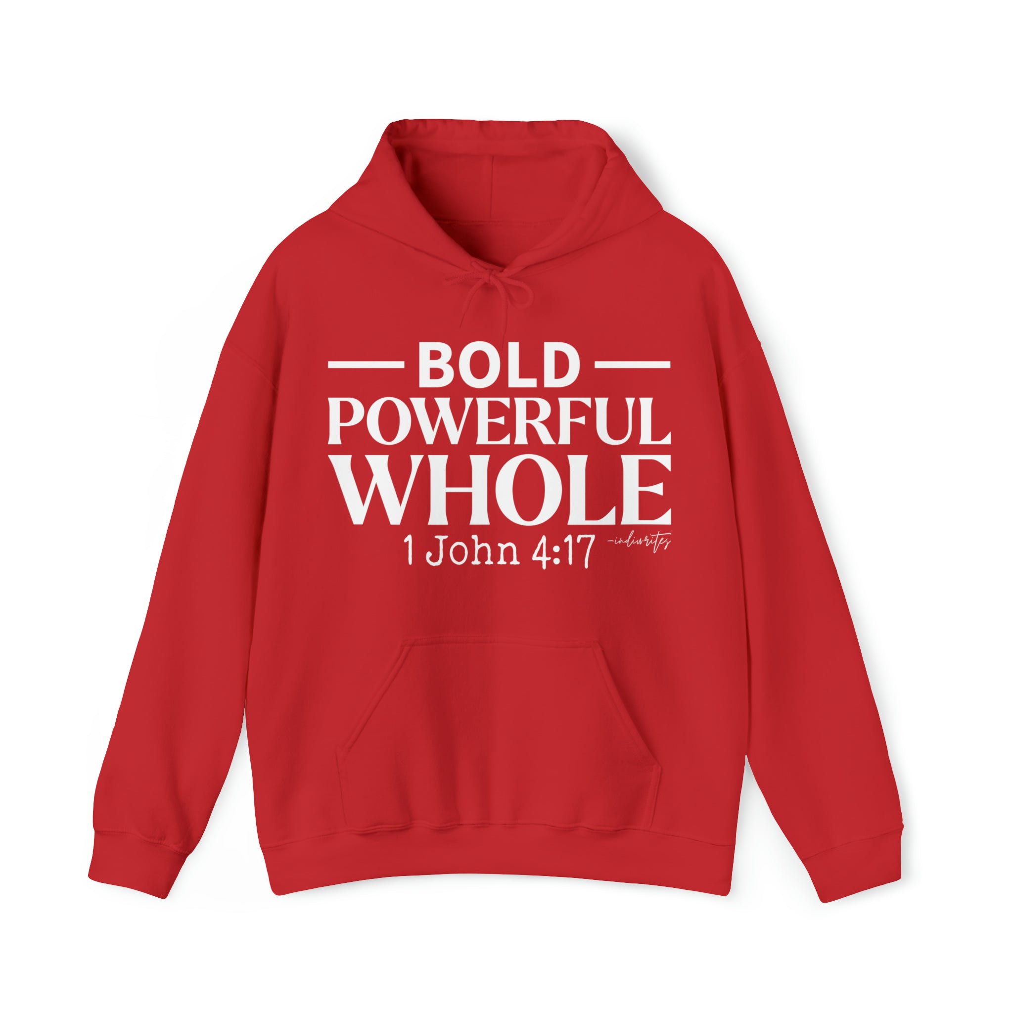 Bold Powerful Whole Hoodie