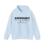 Load image into Gallery viewer, Abundance Is My Portion Hoodie
