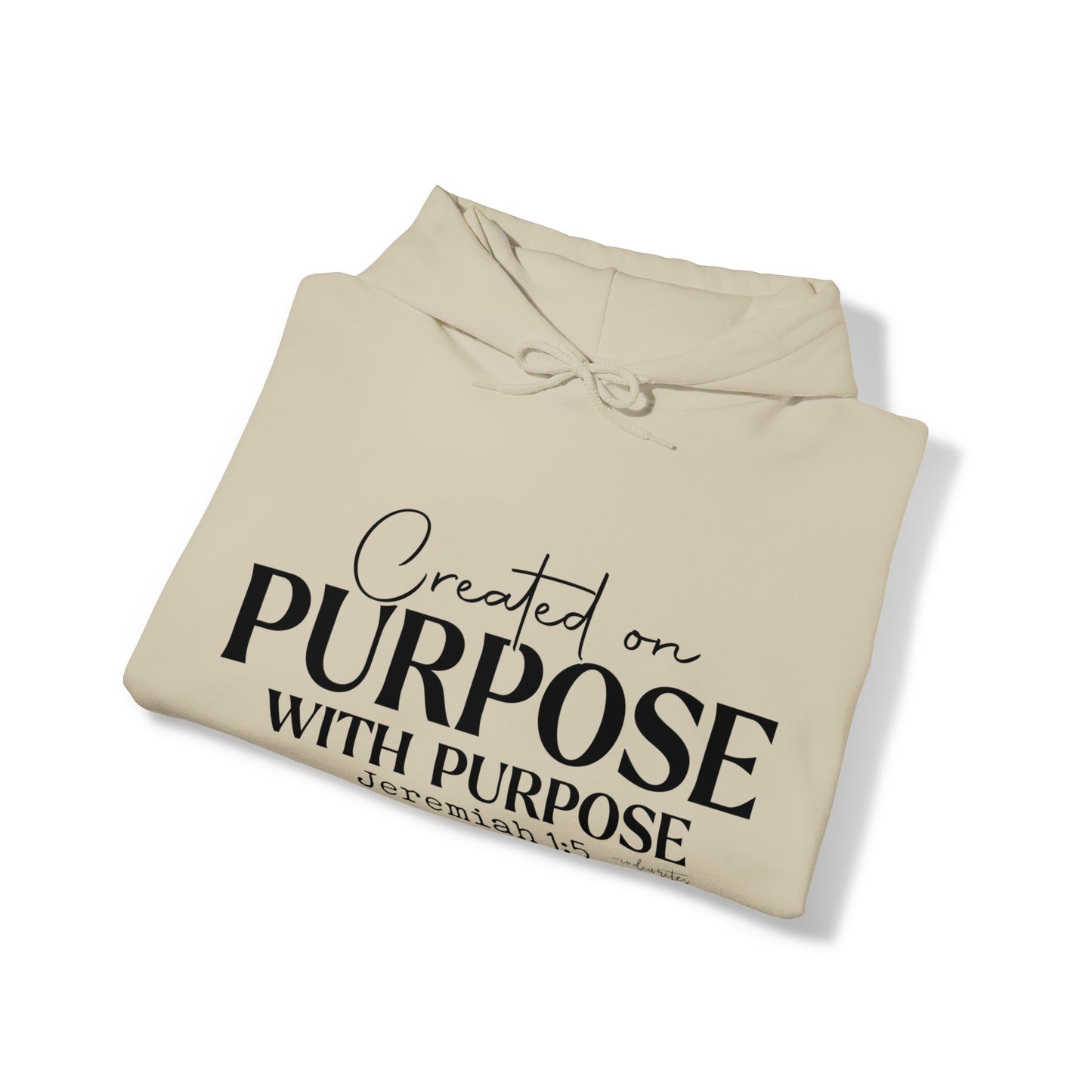 Created On Purpose Hoodie