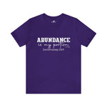 Load image into Gallery viewer, Abundance Is My Portion Tee
