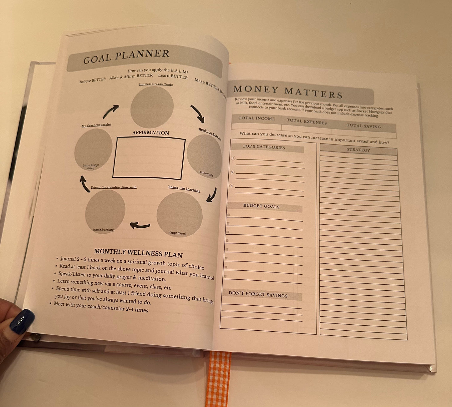 Better Me - A Wellness Planner & Journal