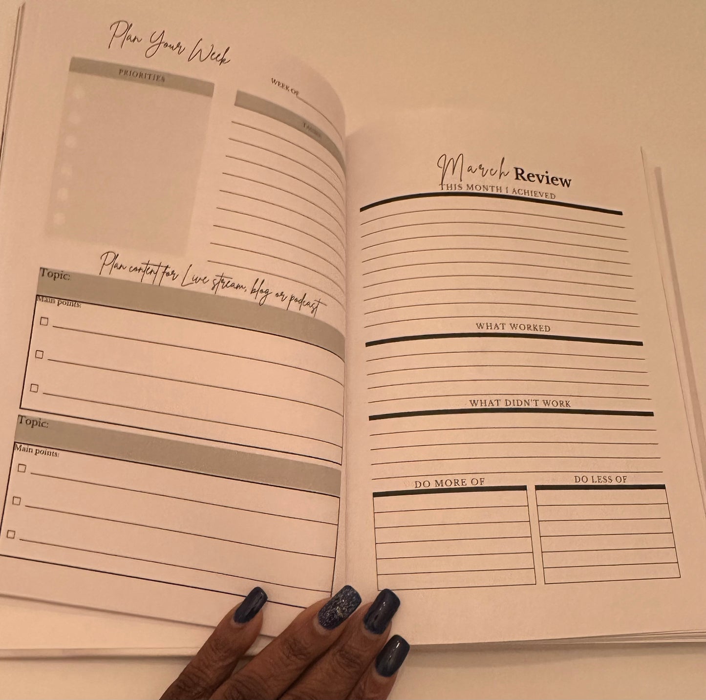 Minding My Kingdom Business - A Goal Planner