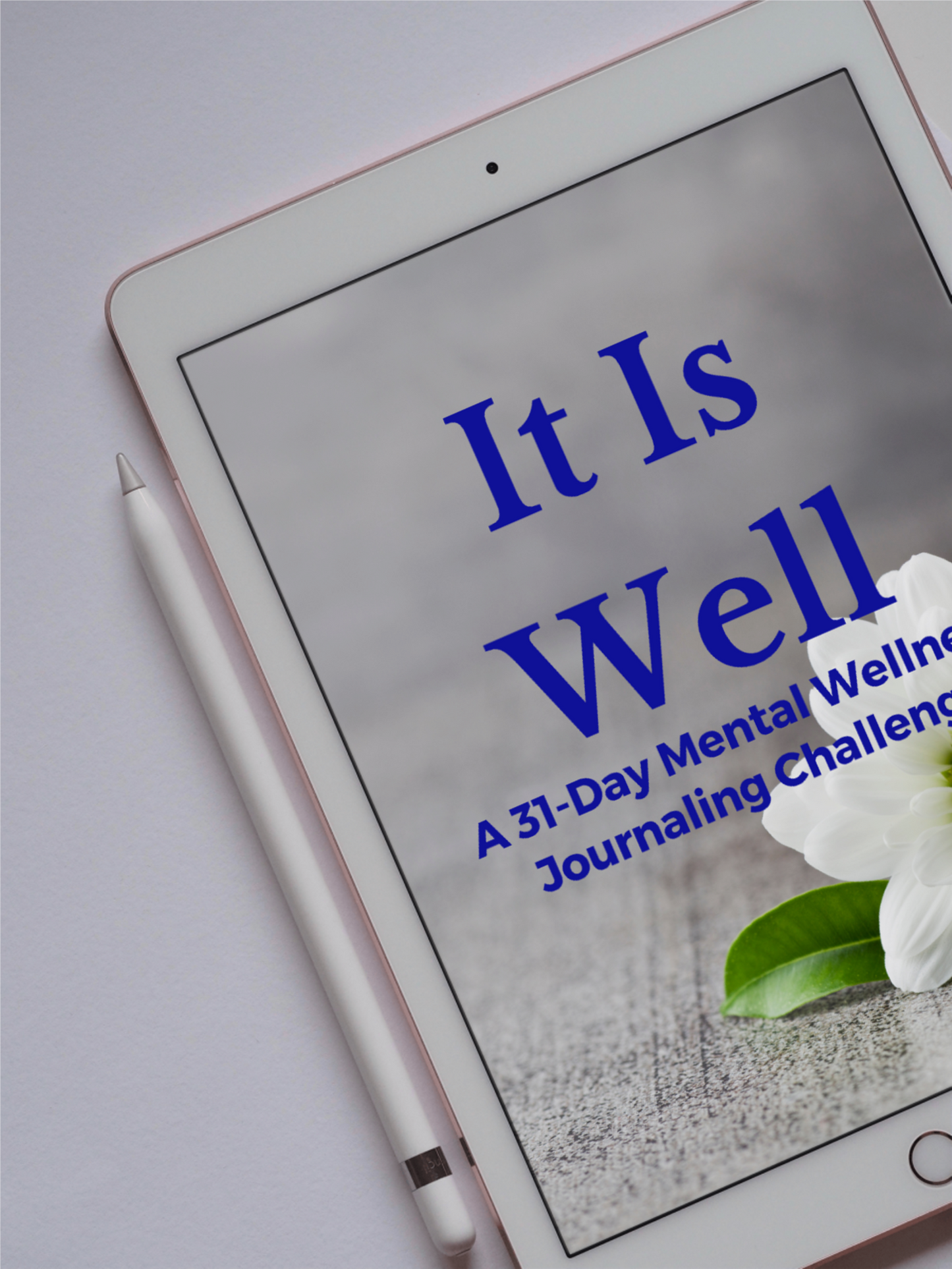 It Is Well - A 31 Day Mental Wellness Journaling Challenge E-Book